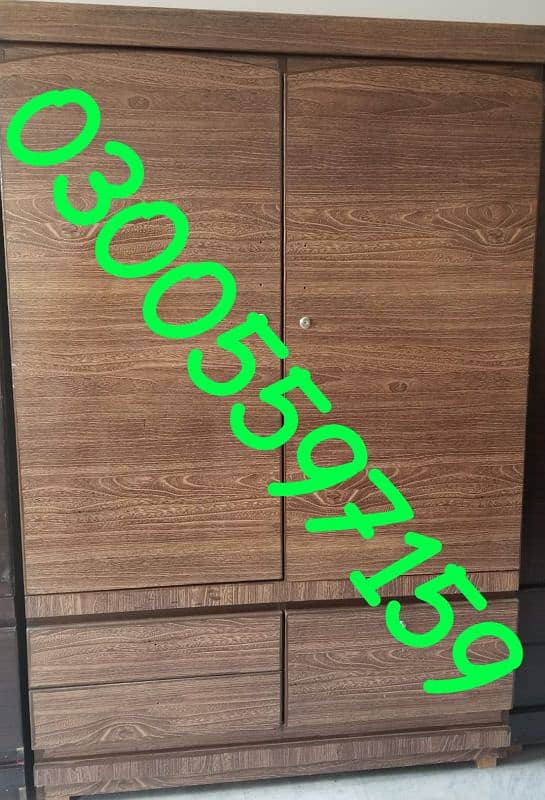 Almari wardrobe 6ft color showcase cupboard home furniture hostel use 19