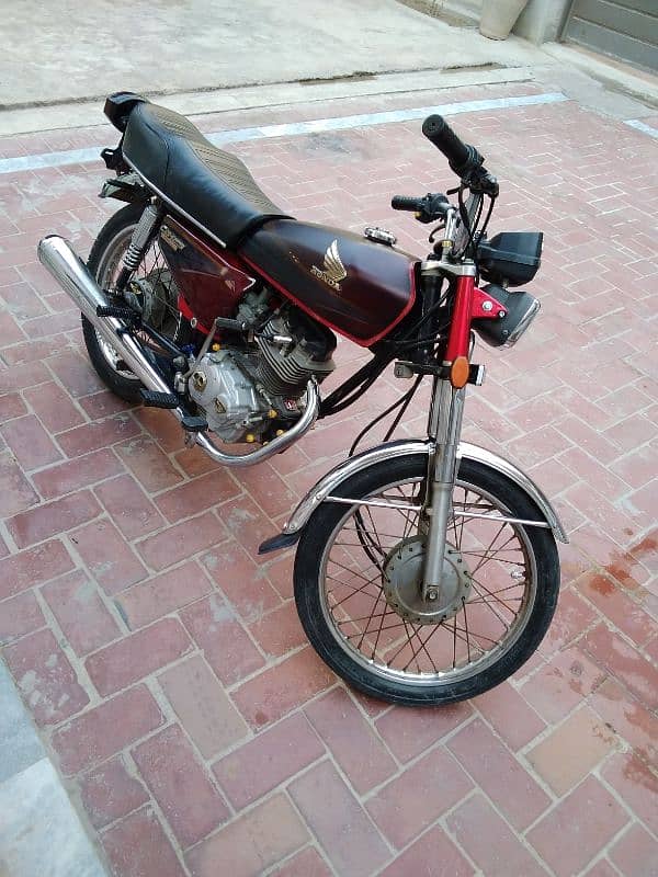 Honda CG 125 2012 model for sale 1