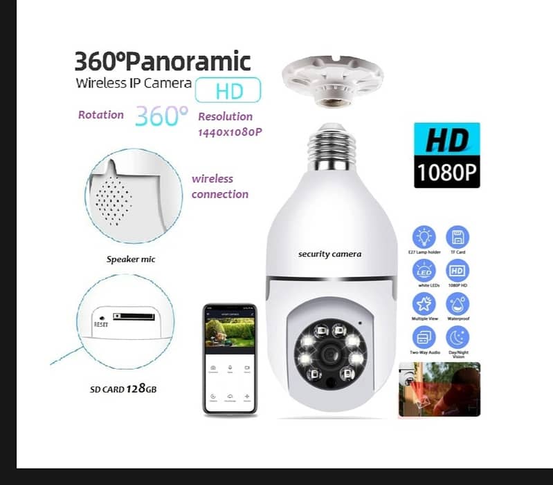 wifi bulb camera 1