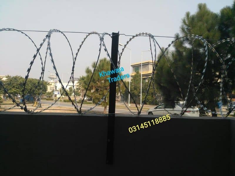 Home Appliances, Razor Blade Concertina Barbed Wire Chainlink Mesh Fnc 12