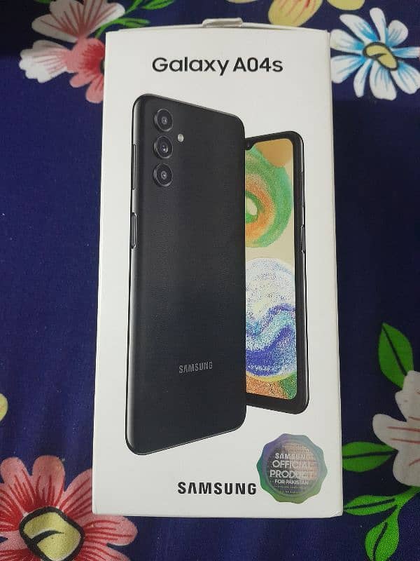 Samsung A04 S 4/128 warranty available 4 months 0