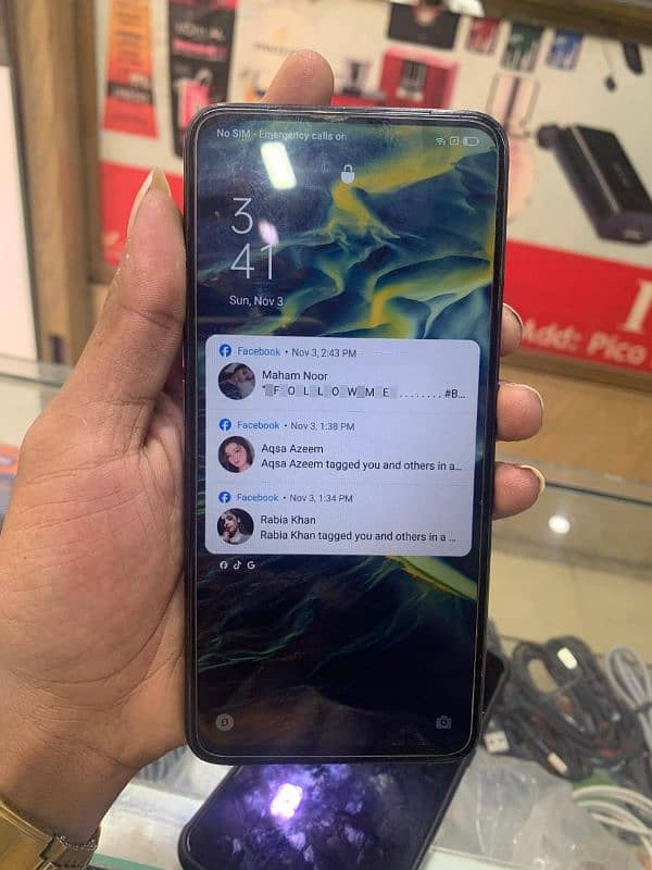 oppo f11 pro 6.128 all OK phone koi fault ni ha 10by8 condition ha 9