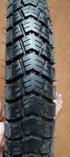 Panther tracker rear Tyre with tube 3.00-17