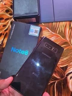 Samsung Note 8 with Box