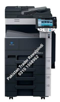 Refurbished photocopier Printer konica minolta 363 with90 dayswarranty