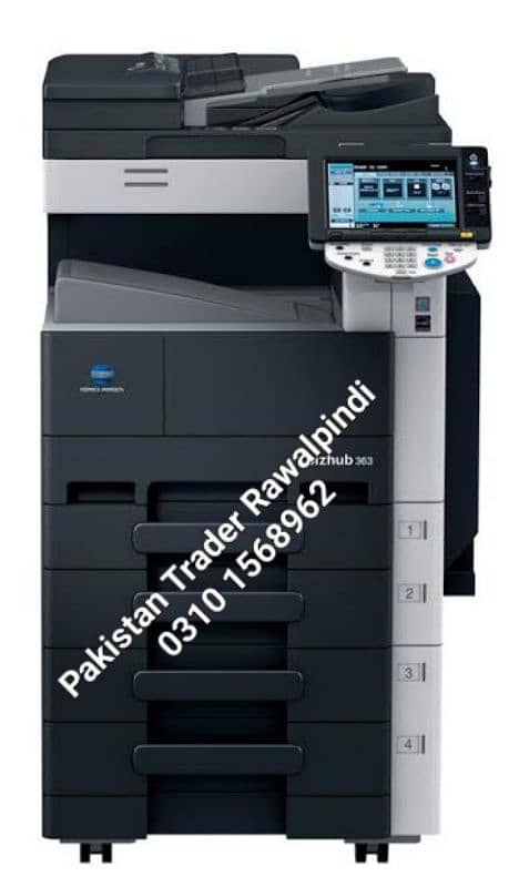 Refurbished photocopier Printer konica minolta 363 with90 dayswarranty 0