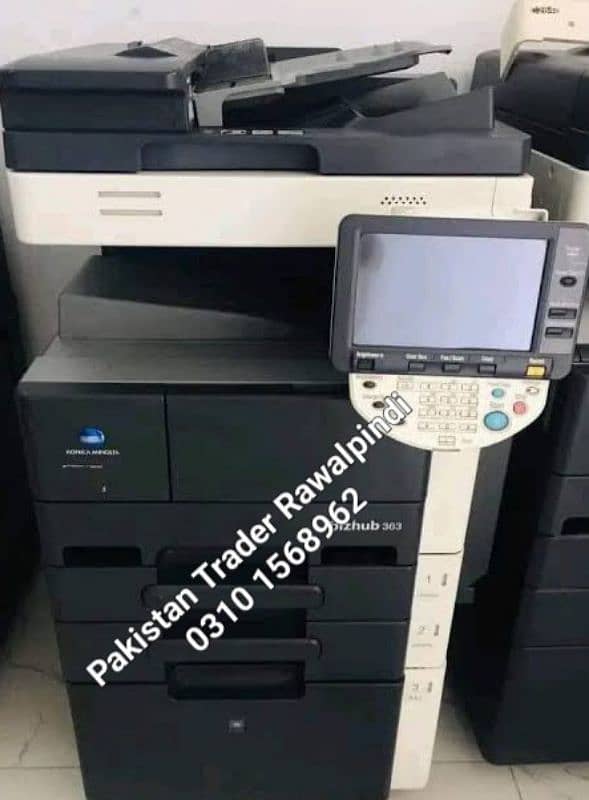 Refurbished photocopier Printer konica minolta 363 with90 dayswarranty 1