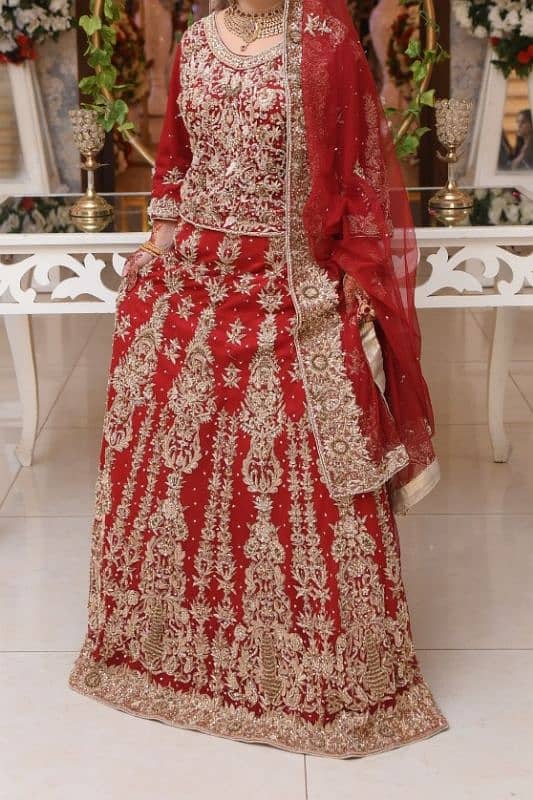 Bridal Lahnga | Barat Dulhan Dress | Barat Lahnga 2