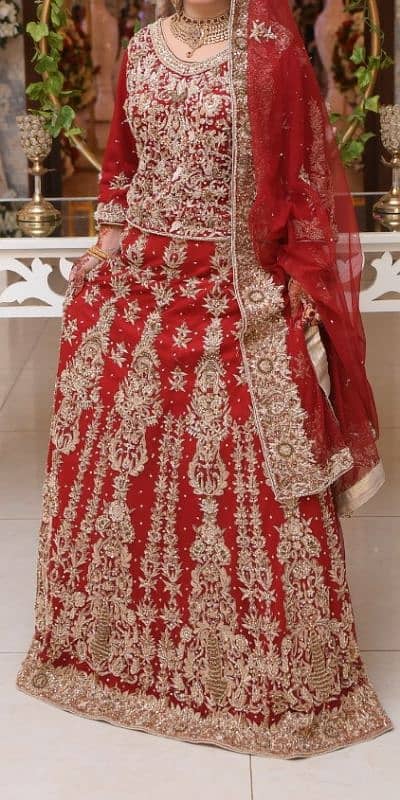 Bridal Lahnga | Barat Dulhan Dress | Barat Lahnga 3