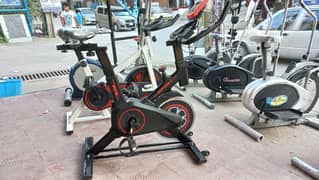 Elliptical cycle exercise cycling machine spin bike spinning spinner