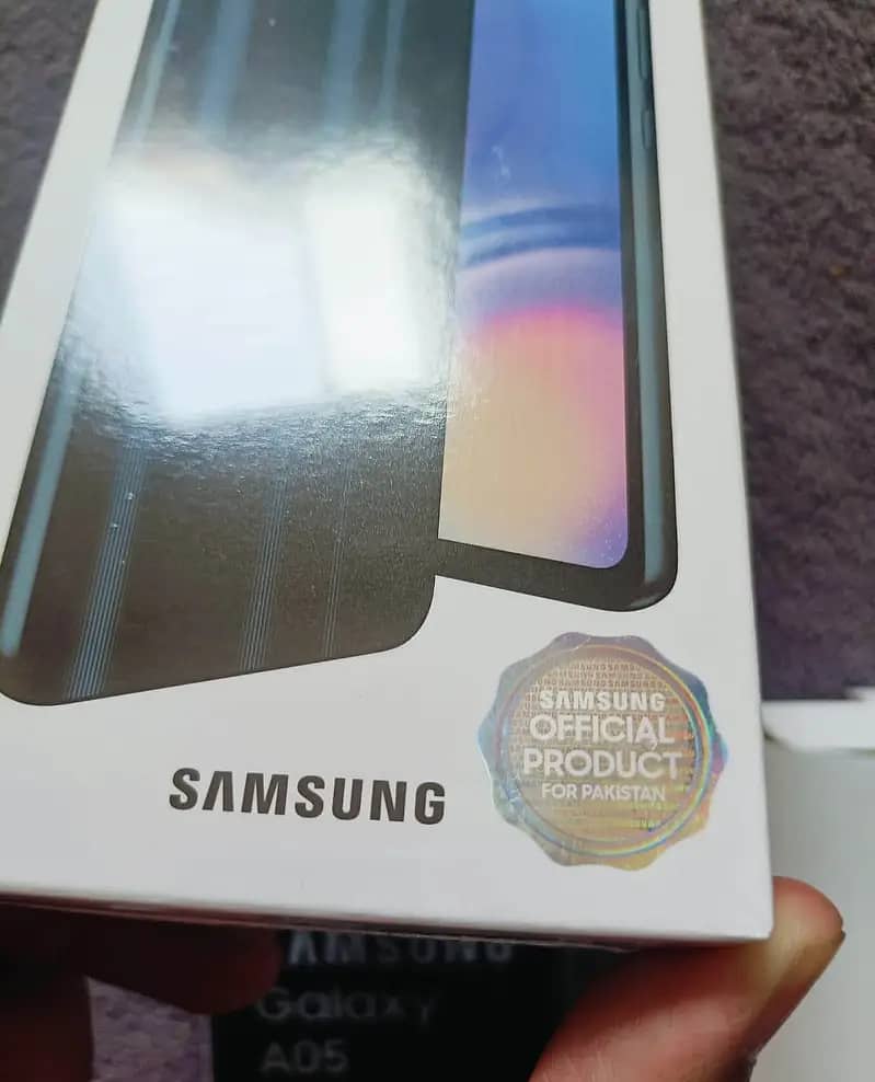 Samsung A05 6/128 version new mobile only box open 2