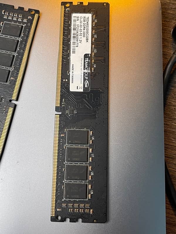 16 GB RAM , 8GB x 2 3200 mhz DDR4 5