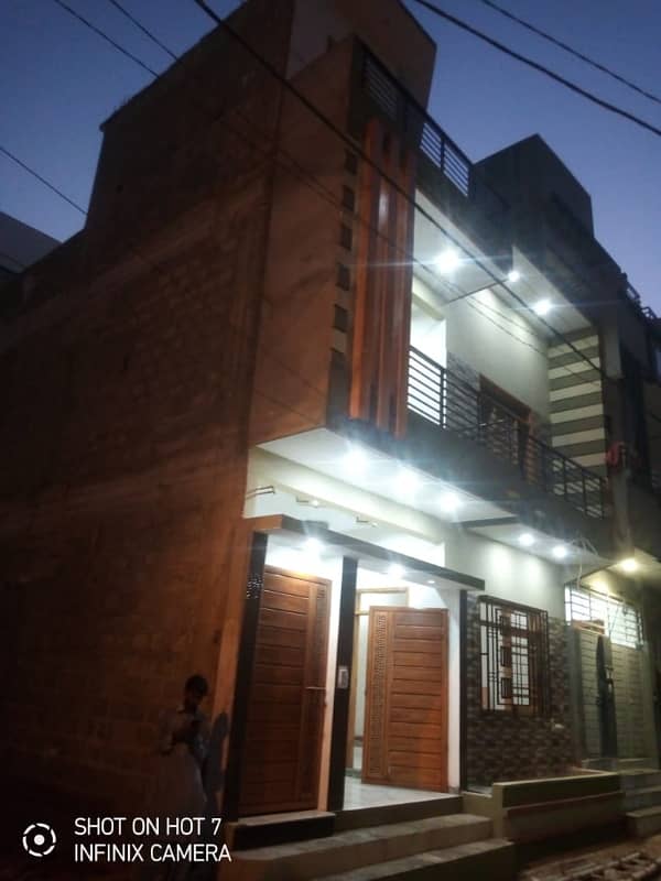 Sadaf Cooperative Housing Society G+1 Brand New Transfer House 0