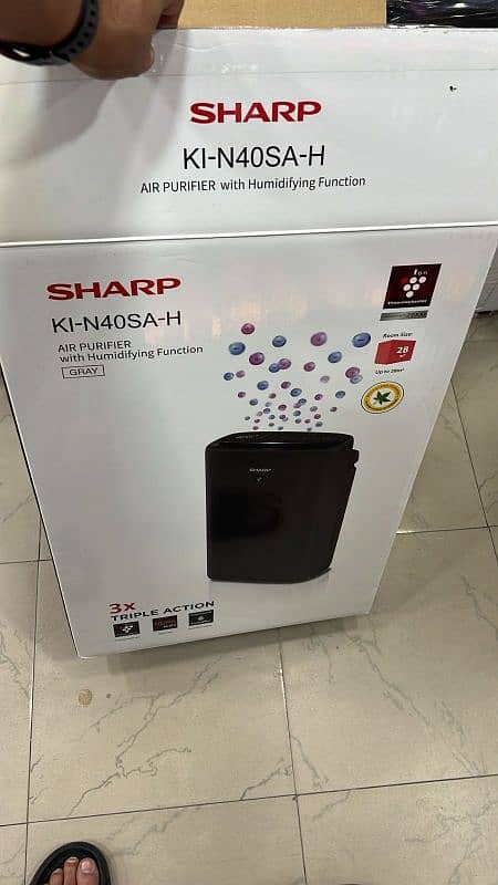 SHARP AIR PURIFIER DUAL WITH HUMIDIFIER 2