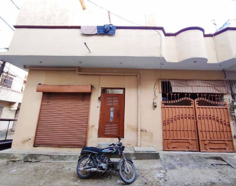 Luxury Corner Commercial Double Story 120Yard Plot For Sale in Karachi 12