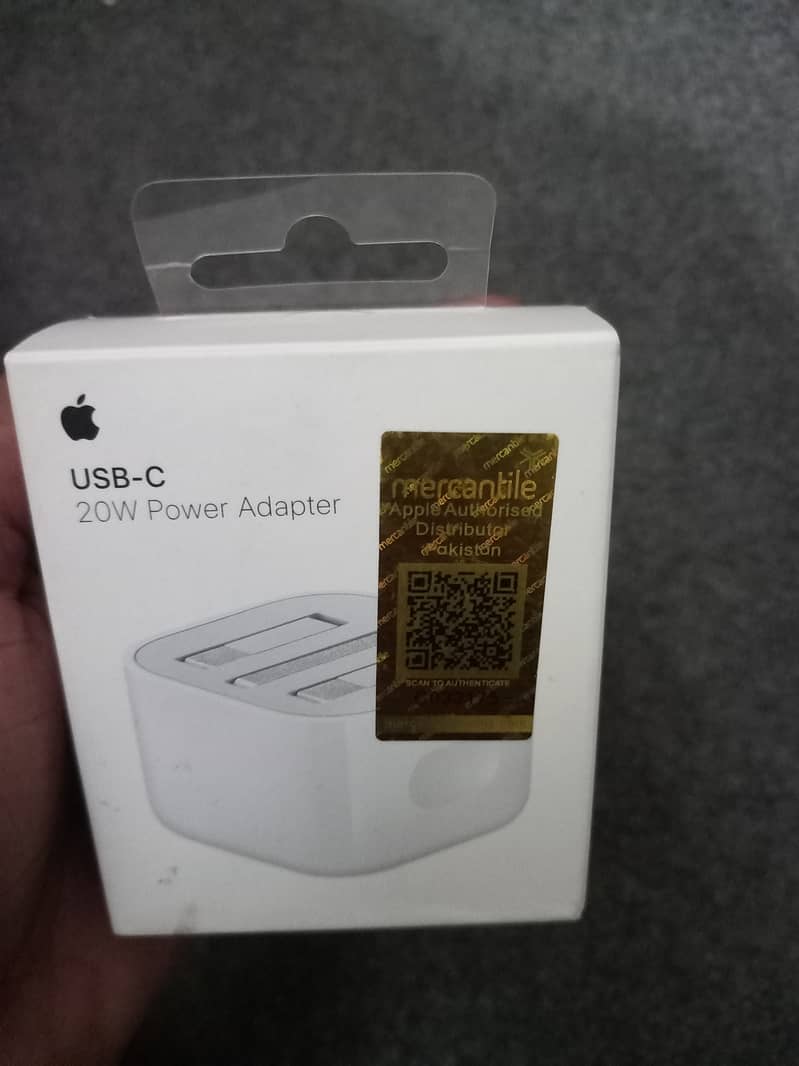 IPHONE USB-C ADAPTER 20W (mercantile) ORIGINAL 3