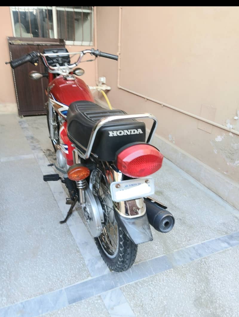 Honda CG 125 (MODEL - 2020) RED COLOR (BRAND NEW CONDITION) 3