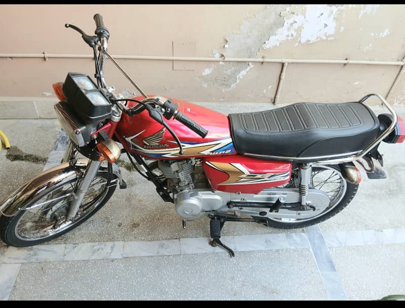 Honda CG 125 (MODEL - 2020) RED COLOR (BRAND NEW CONDITION) 4