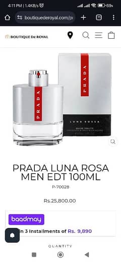 Prada luna Rosa