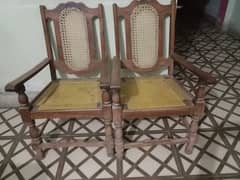 cane chair set of 4