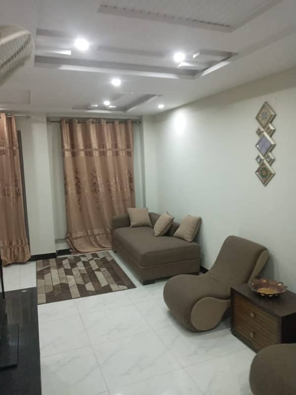 One Bed Flat For Rent In Bahria Town Near To Grand Mosque Full Furnished 12