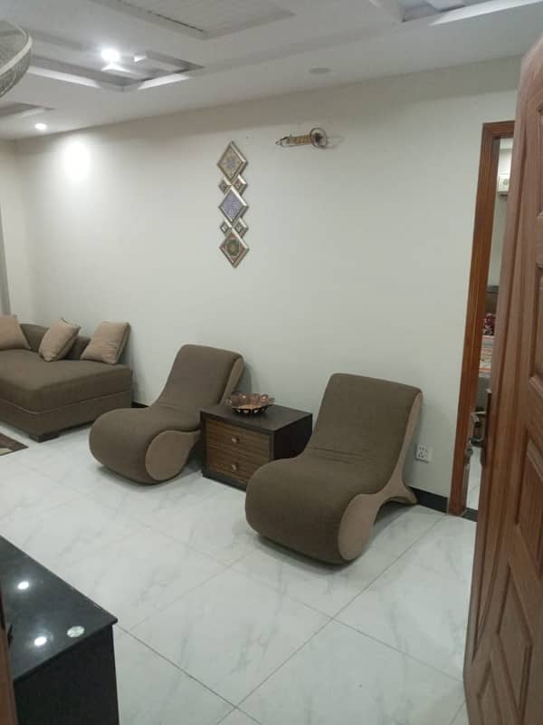 One Bed Flat For Rent In Bahria Town Near To Grand Mosque Full Furnished 13