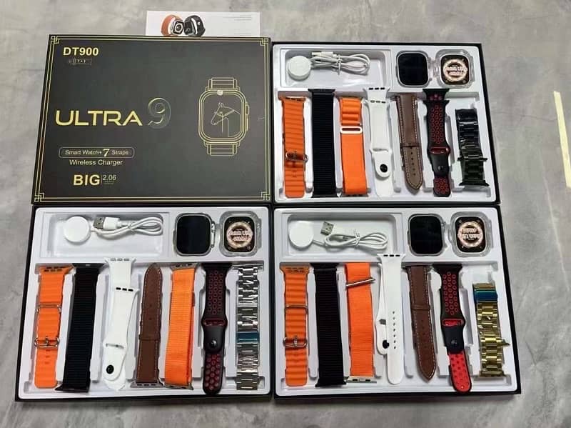 Sale 50% off 7 strap smart watches only in Rs. 2000-/ 14