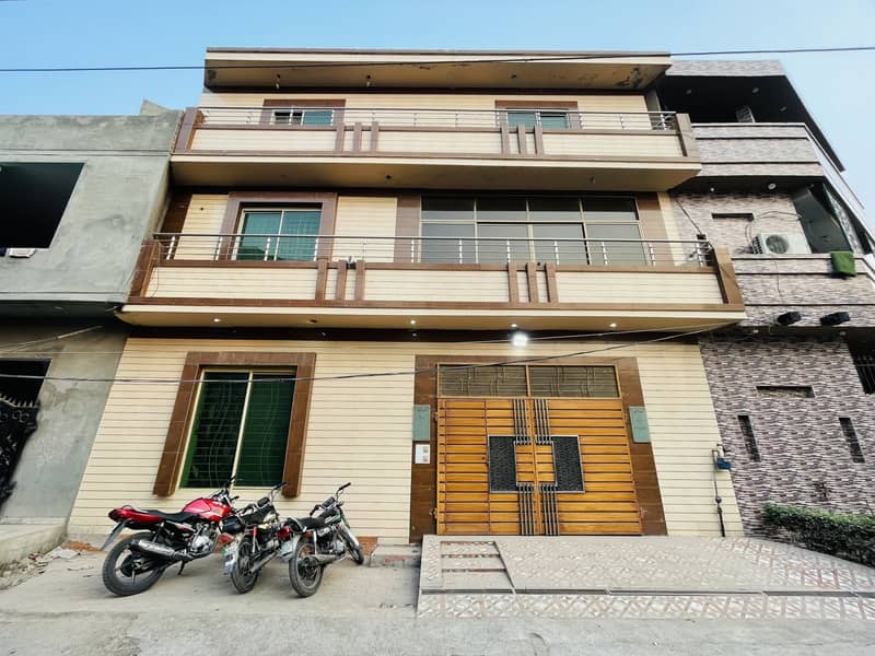 SIX MARLA & 112Sqft DOUBLE STOREY MODREN HOUSE AVAILABLE FOR SALE IN MARGHZAR VERY HOT BLOCK & PRIME LOCATION 0