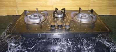 3 burner stove