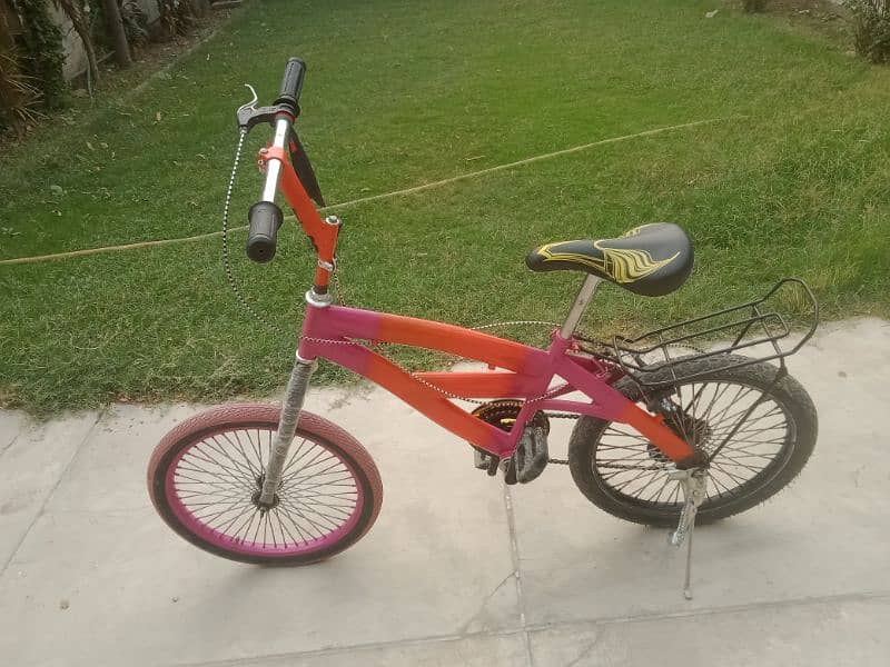 Wheeling bicycle newly restored for wheeling with gears 0