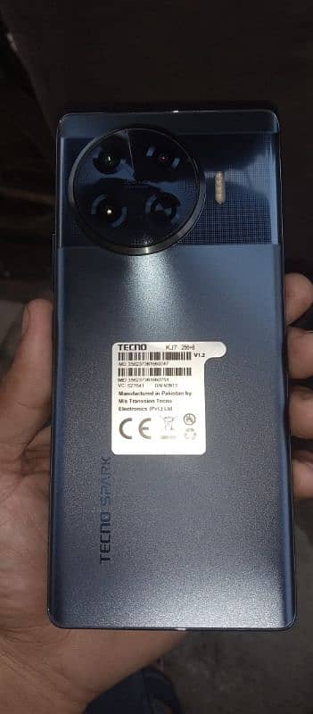 Tecno spark20pro+ 8+8/256 2 month use only charger and mobile 8