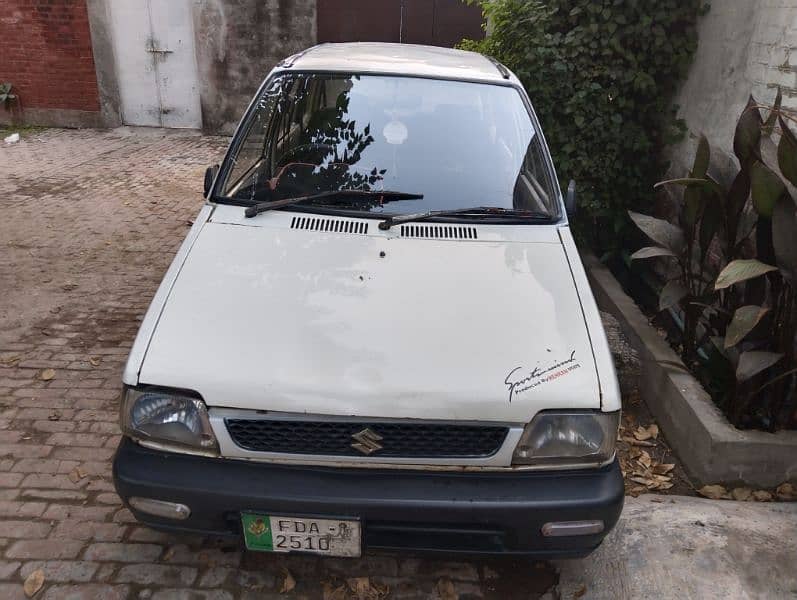 Suzuki Mehran VXR 2008 Faisalabad Number Good Condition 7