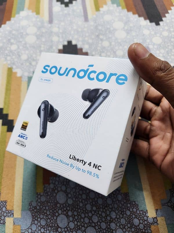 anker soundcore liberty 4 anc earbuds airpods wireless 0