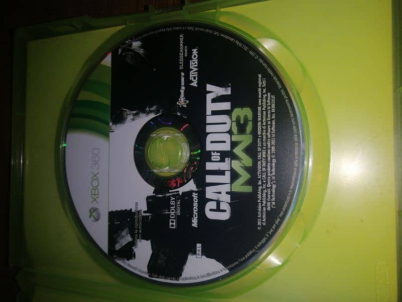 XBOX 360 Call of Duty MW3 CD 0