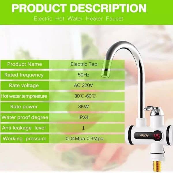 instant Electric heater Faucet 5