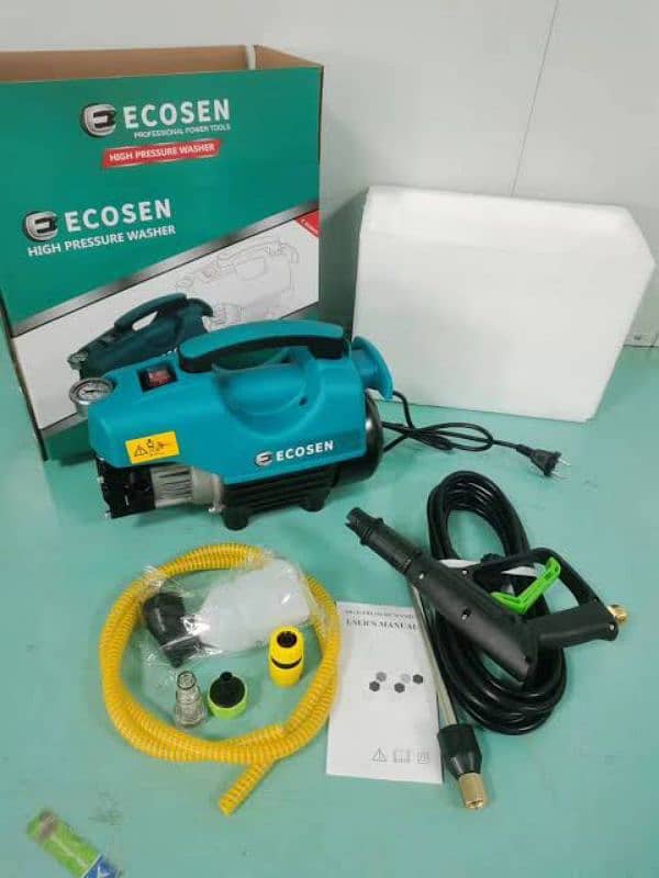 Ecosen High Pressure Car Washer Jet Cleaner - 200 Bar, induction Motor 1