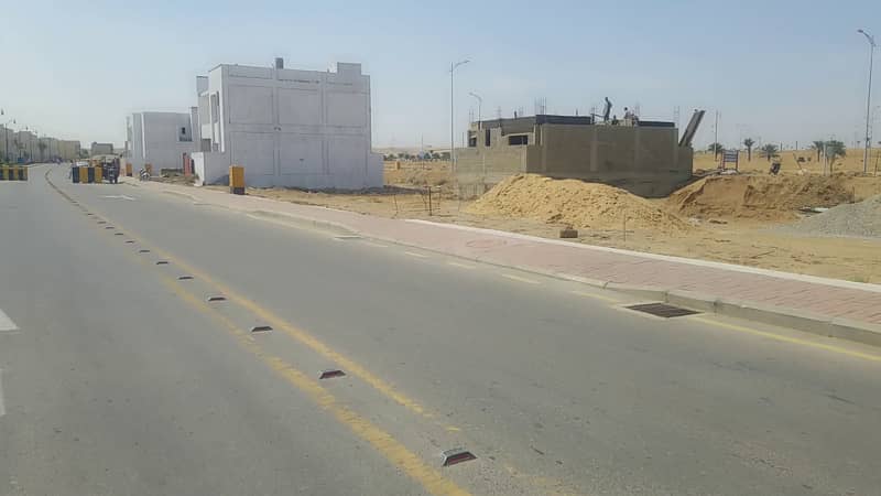 500sq yd Plot at Top Heighted Location of Precicnt-27A at Investor Rates Near Golf and Jinnah Avenue 1