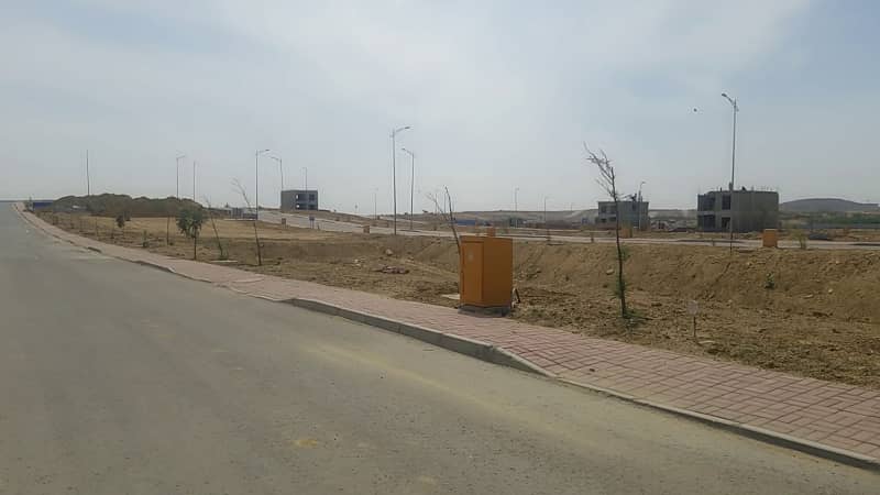 500sq yd Plot at Top Heighted Location of Precicnt-27A at Investor Rates Near Golf and Jinnah Avenue 4