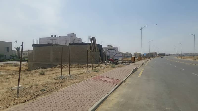 500sq yd Plot at Top Heighted Location of Precicnt-27A at Investor Rates Near Golf and Jinnah Avenue 12