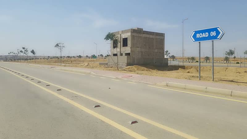 500sq yd Plot at Top Heighted Location of Precicnt-27A at Investor Rates Near Golf and Jinnah Avenue 17