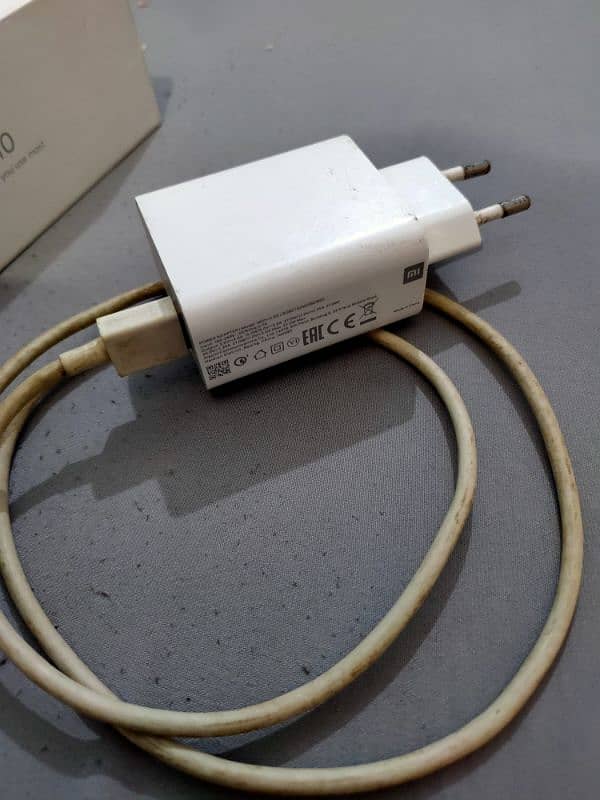 redmi note 10 complete box charger 6