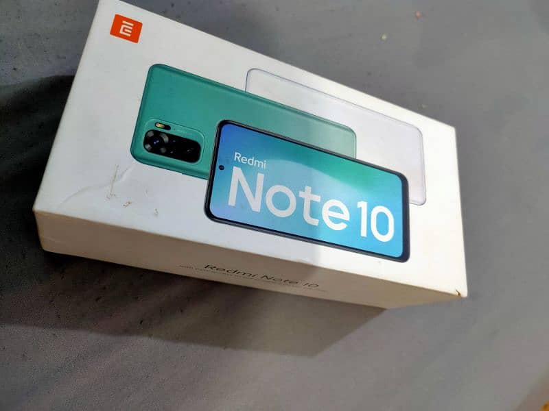 redmi note 10 complete box charger 7