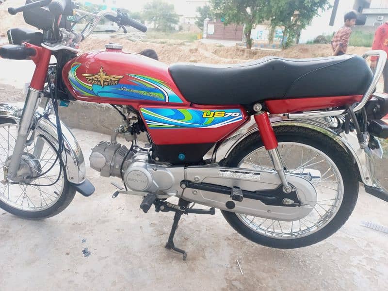 Union Star 70cc bike for sale 6