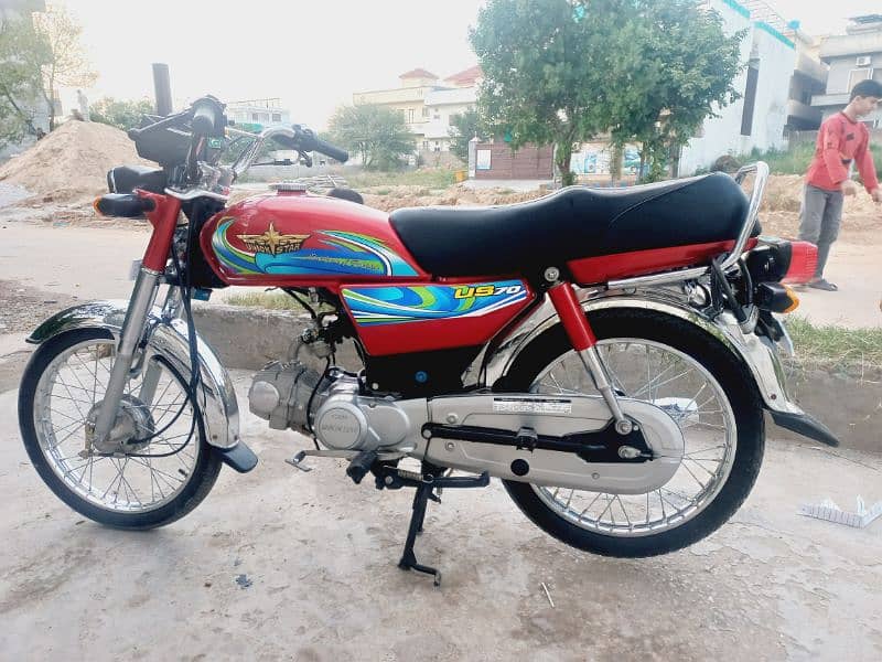 Union Star 70cc bike for sale 7