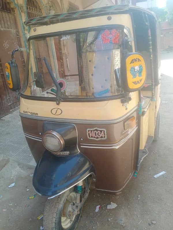 Rickshaw Sazgar CNG For sell 03347353859 4