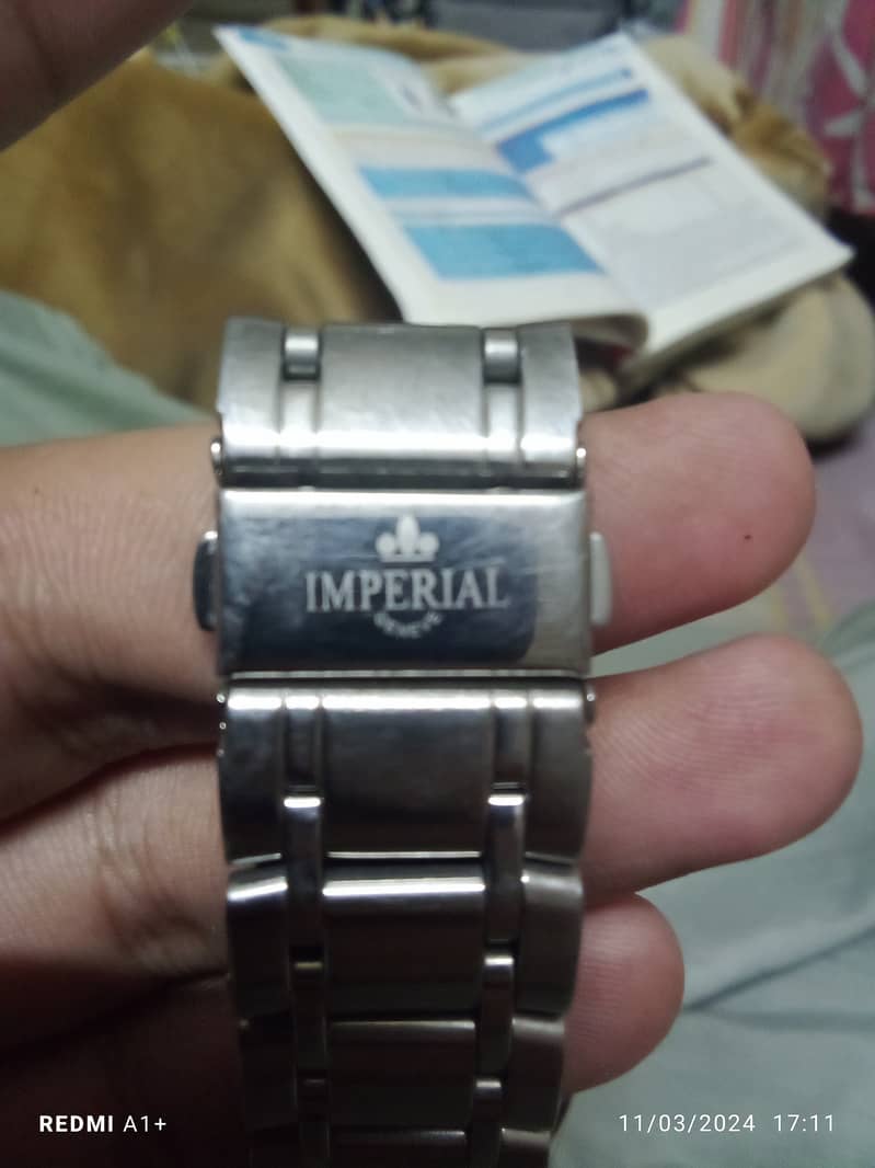 Imperial special edition stainless steel Watch 1