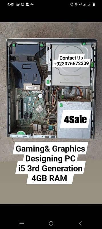 system 4 Sale i5 3rd Generation Contact Us +923076672209 8