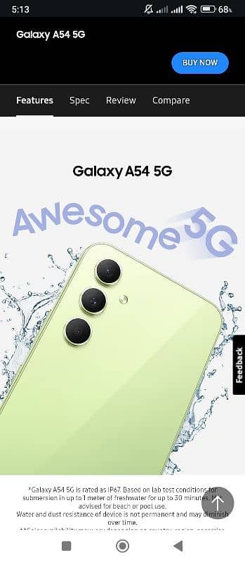 Samsung Galaxy A54 5G 1