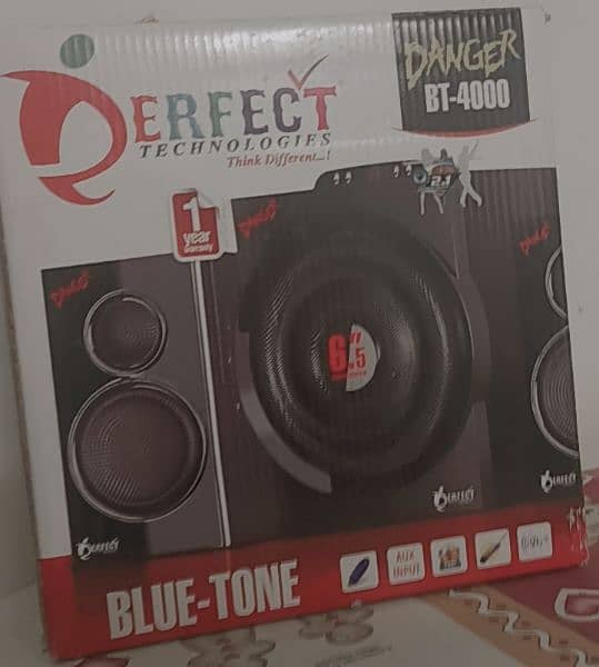 Danger BT-4000 woofer with speaker 1