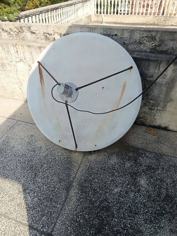 Two 4 ft Dish with Receiver 2